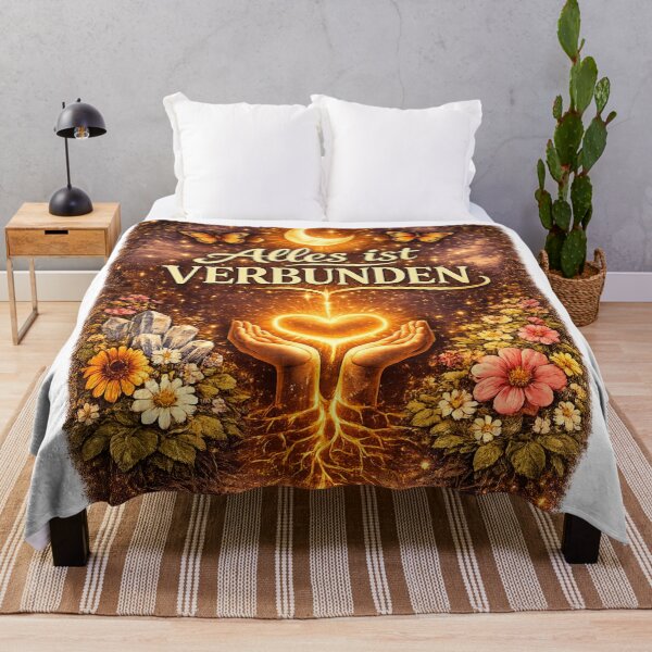 Item preview, Everything is connected – Spiritual Nature Design designed and sold by Wolf Creator.