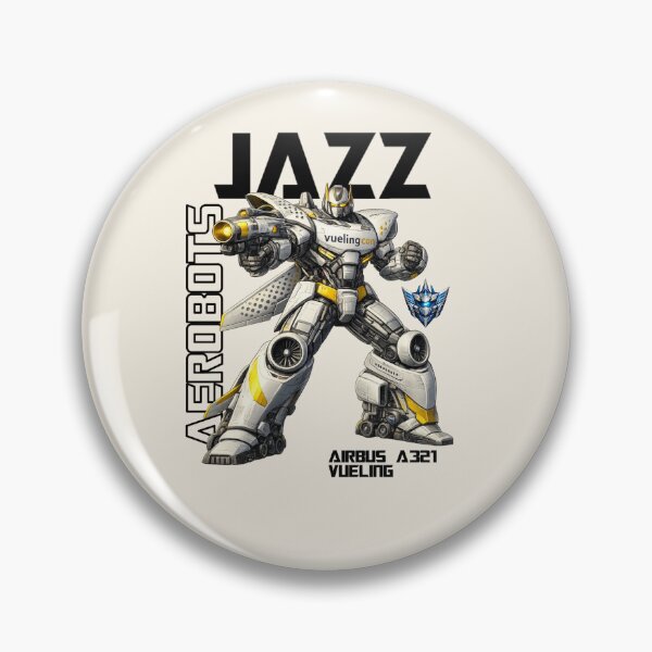 Item preview, Jazz Airbus A321 Vueling Transformers – Mecha Jet Warrior designed and sold by Transmetalbeast.