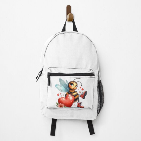 Item preview, Cute Bee Love Illustration – Heartwarming Cartoon Art for Sweet Moments designed and sold by FotoworldEdel.