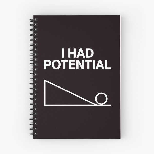 Item preview, I Had Potential – Geeky Funny Physics Pun Joke designed and sold by Redgiant87x.