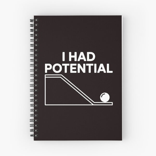 Item preview, I Had Potential – Science Lover Physics Pun Humor designed and sold by Redgiant87x.