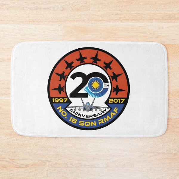 Item preview, No. 18 Squadron RMAF 20th Anniversary Commemorative Emblem (1997-2017) designed and sold by CharlieDesings.