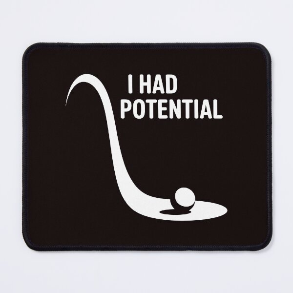 Item preview, I Had Potential – Funny Physics Joke For Science Lovers designed and sold by Redgiant87x.