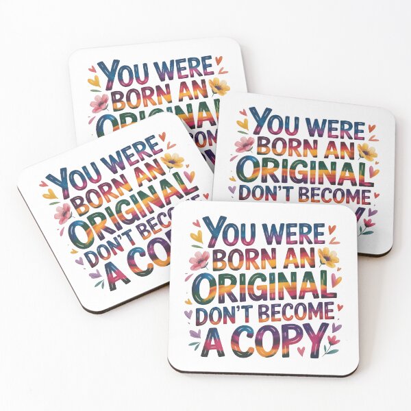 Item preview, You were born on original don't become a copy designed and sold by nimmitrends.