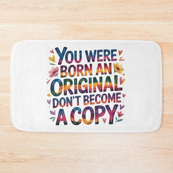 Item preview, You were born on original don't become a copy designed and sold by nimmitrends.