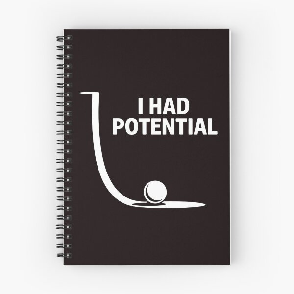 Item preview, I Had Potential – Clever Science Lover Pun Joke designed and sold by Redgiant87x.