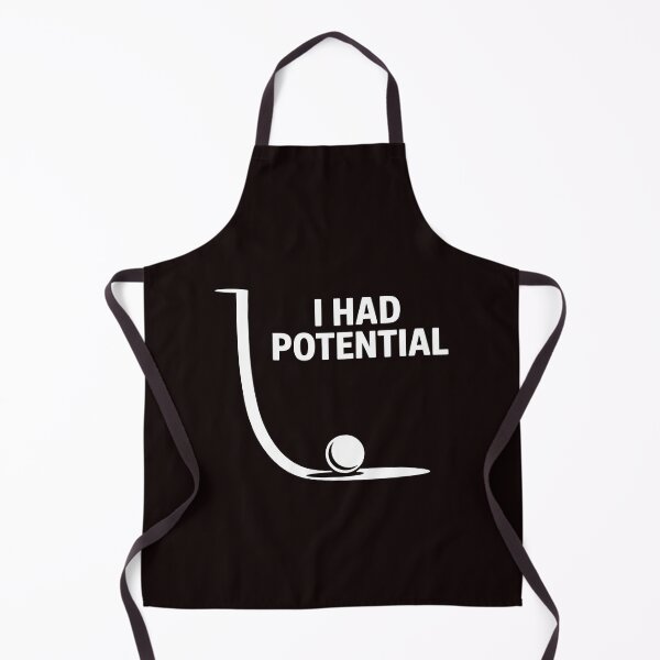 Item preview, I Had Potential – Clever Science Lover Pun Joke designed and sold by Redgiant87x.