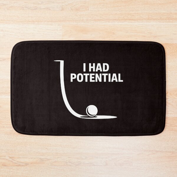 Item preview, I Had Potential – Clever Science Lover Pun Joke designed and sold by Redgiant87x.