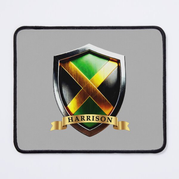 Item preview, Harrison Jamaica Family Name Shield designed and sold by Highlandkings.