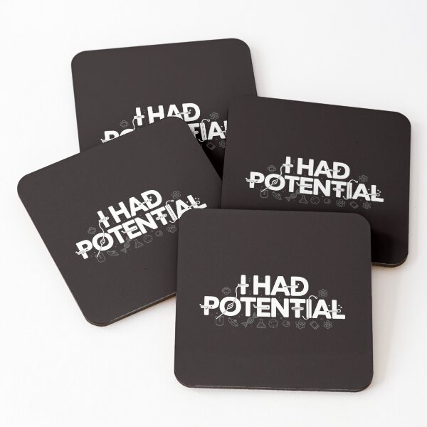 Item preview, I Had Potential – Nerd Humor Funny Physics Pun designed and sold by Redgiant87x.