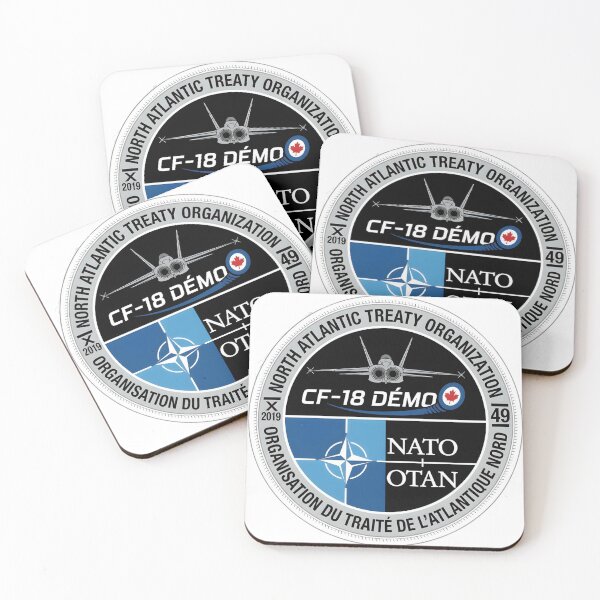 Item preview, 2019 CF-18 Demo Team NATO 70th Anniversary Commemorative Emblem designed and sold by CharlieDesings.
