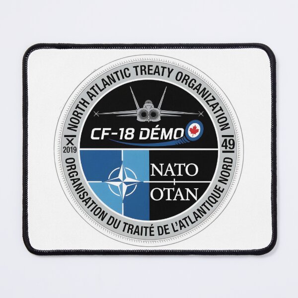 Item preview, 2019 CF-18 Demo Team NATO 70th Anniversary Commemorative Emblem designed and sold by CharlieDesings.