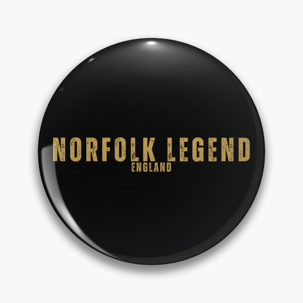 Item preview, Norfolk Legend England Vintage Heritage Typography Design designed and sold by NorfolkLegendsandIcons.