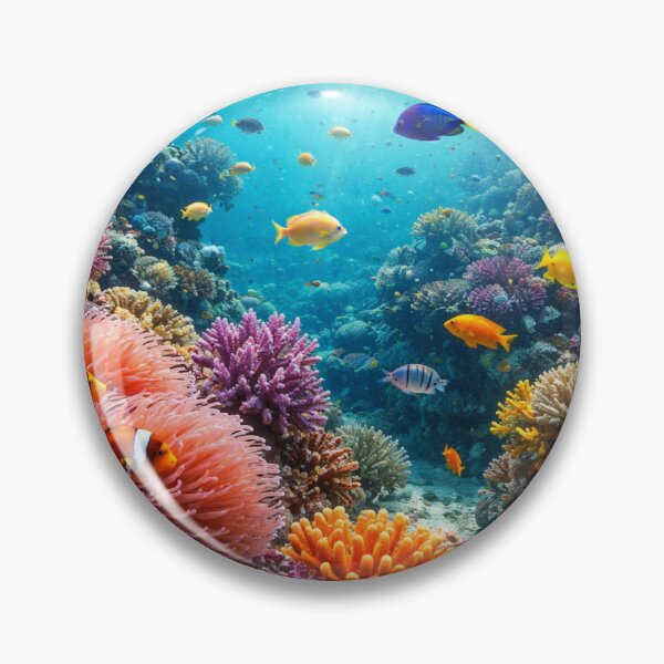 Item preview, Tropical reef teeming with marine life designed and sold by JuViRo.