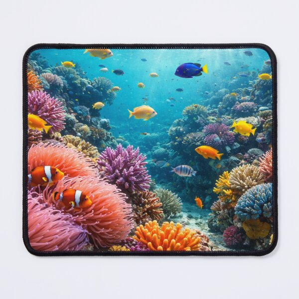 Item preview, Tropical reef teeming with marine life designed and sold by JuViRo.