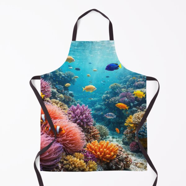Item preview, Tropical reef teeming with marine life designed and sold by JuViRo.