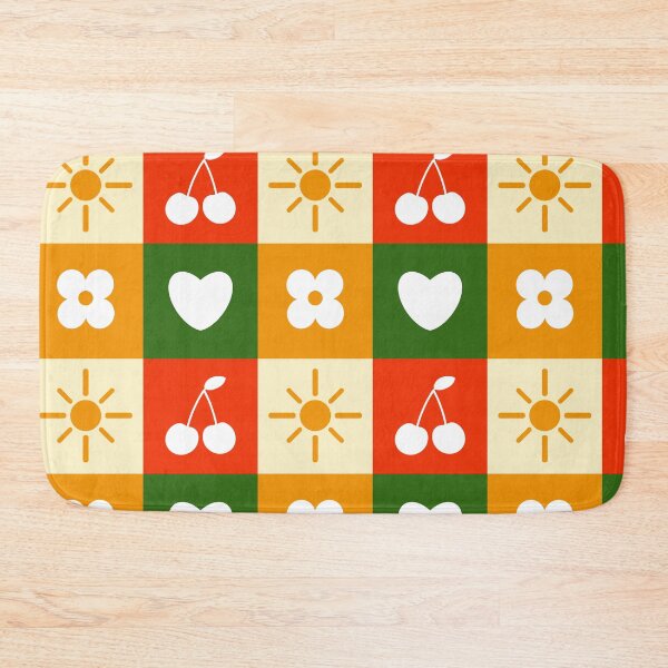 Item preview, Checked design with bright colours designed and sold by Snookies Prints.