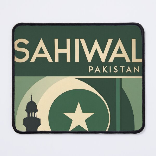Item preview, Sahiwal Pakistan Retro Vintage Travel Souvenir designed and sold by TravelersGems.