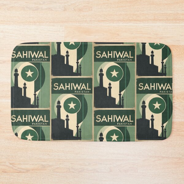 Item preview, Sahiwal Pakistan Retro Vintage Travel Souvenir designed and sold by TravelersGems.