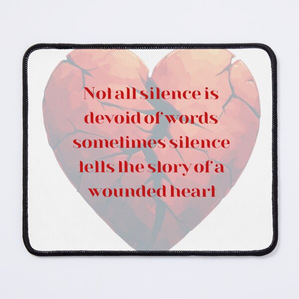Item preview, The Silent Narrative of a Broken Heart designed and sold by sanorastyle.