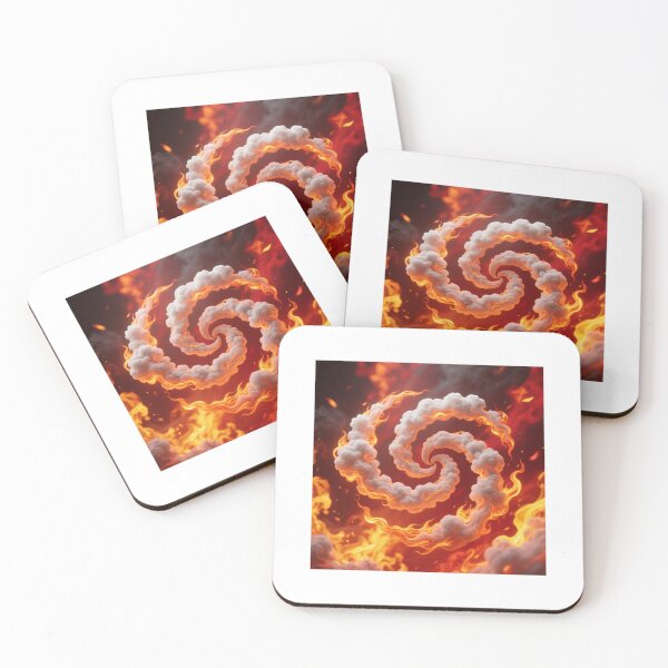 Item preview, Cloude triskel on fire in the space. designed and sold by AEMK57.