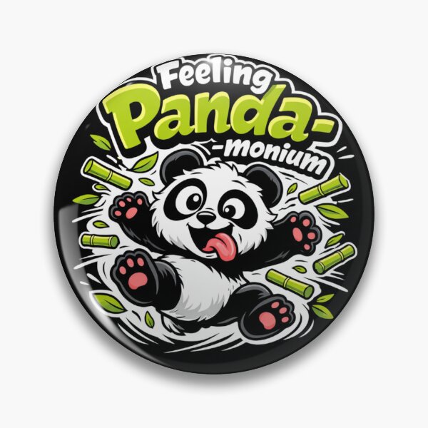 Artikelvorschau, Panda-Feeling – Niedliches, lustiges Panda-Wortspiel-Design entworfen und verkauft von rushaib.
