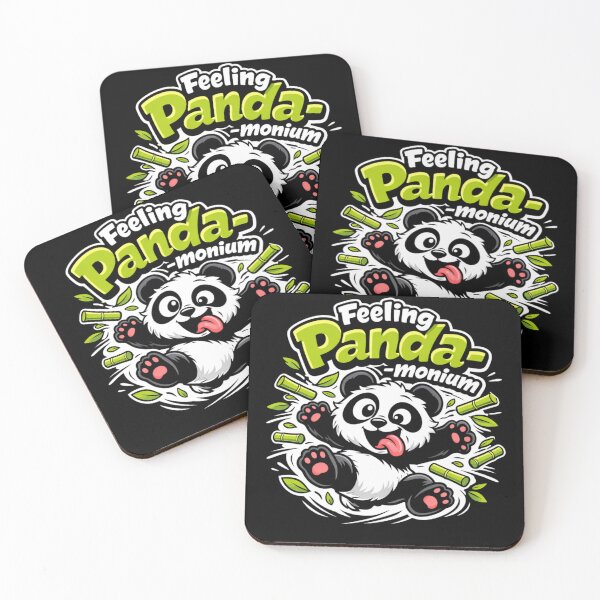 Item preview, Feeling Panda – Cute Funny Panda Pun Design designed and sold by rushaib.