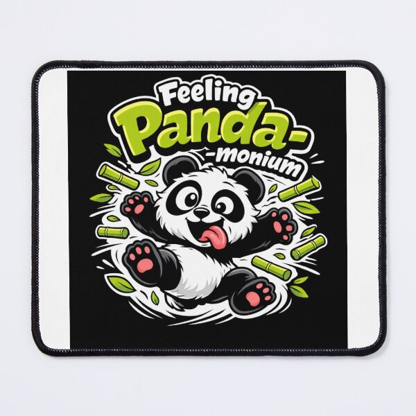 Item preview, Feeling Panda – Cute Funny Panda Pun Design designed and sold by rushaib.