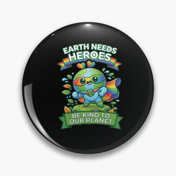 Item preview, Earth Needs Superhero Be Kind To Our World Earth Day Autism Awareness Planet Care designed and sold by CoolCreative.