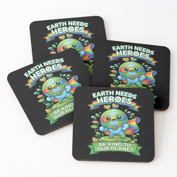 Item preview, Earth Needs Superhero Be Kind To Our World Earth Day Autism Awareness Planet Care designed and sold by CoolCreative.