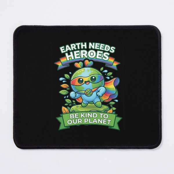 Item preview, Earth Needs Superhero Be Kind To Our World Earth Day Autism Awareness Planet Care designed and sold by CoolCreative.