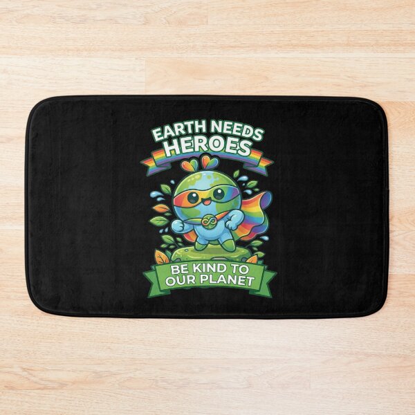 Item preview, Earth Needs Superhero Be Kind To Our World Earth Day Autism Awareness Planet Care designed and sold by CoolCreative.
