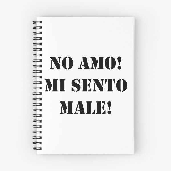 Item preview, NO AMO! MI SENTO MALE designed and sold by JBK16.