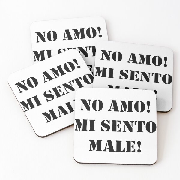 Item preview, NO AMO! MI SENTO MALE designed and sold by JBK16.