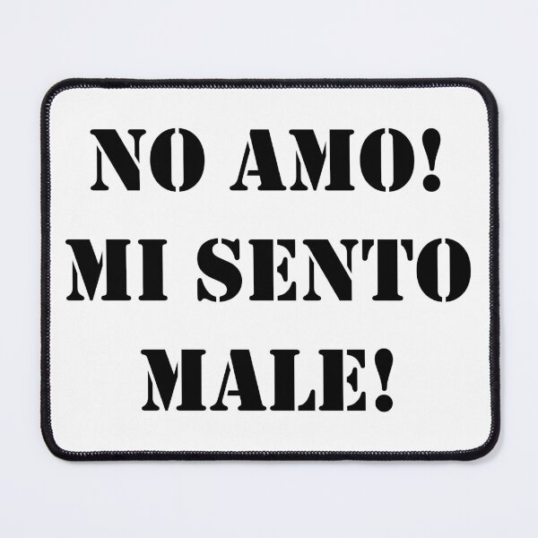 Item preview, NO AMO! MI SENTO MALE designed and sold by JBK16.