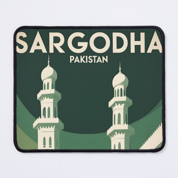 Item preview, Sargodha Pakistan Retro Vintage Travel Souvenir designed and sold by TravelersGems.