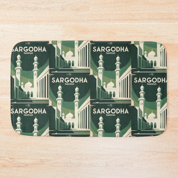 Item preview, Sargodha Pakistan Retro Vintage Travel Souvenir designed and sold by TravelersGems.