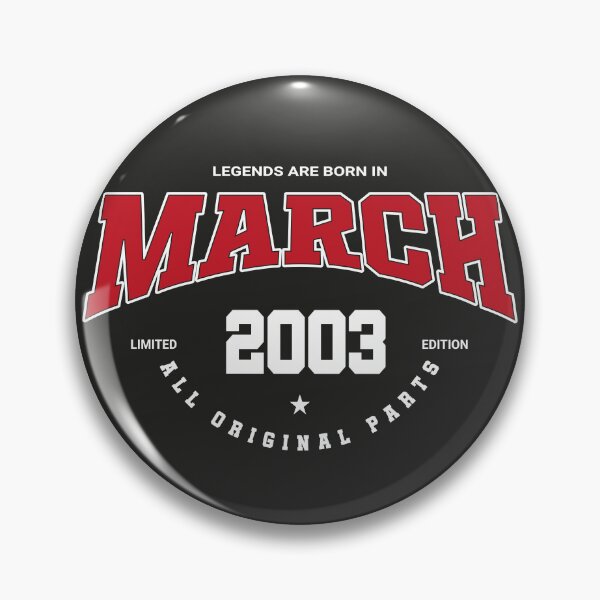 Item preview, March legends 2003 designed and sold by HB Shirts.