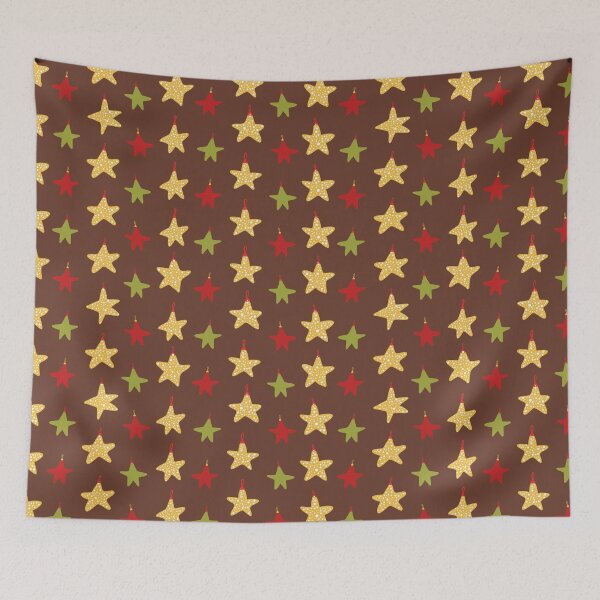 Item preview, Yellow Christmas Star Ornaments  designed and sold by Limolida.