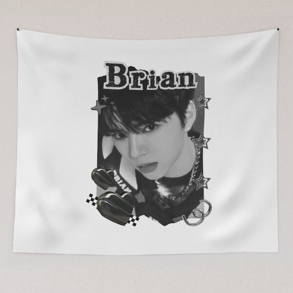 Item preview, Ampersand0ne Brian Rising K-Pop Boy Group Portrait Korean pop idols designed and sold by AJUNICE STUDIO.
