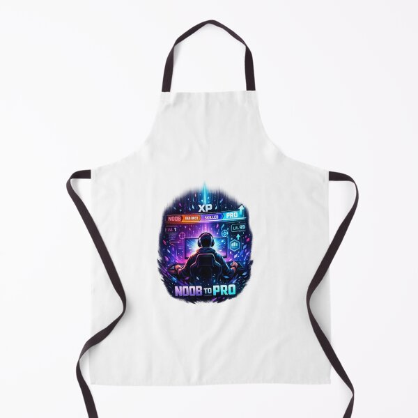 Item preview, Noob To Pro Gamer Evolution – Motivational Gaming Level Up Design designed and sold by ArtWaveStudio8.