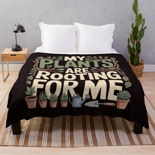 Item preview, My Plants Are Rooting For Me – Funny Gardening Joke For Plant Lovers designed and sold by Redgiant87x.