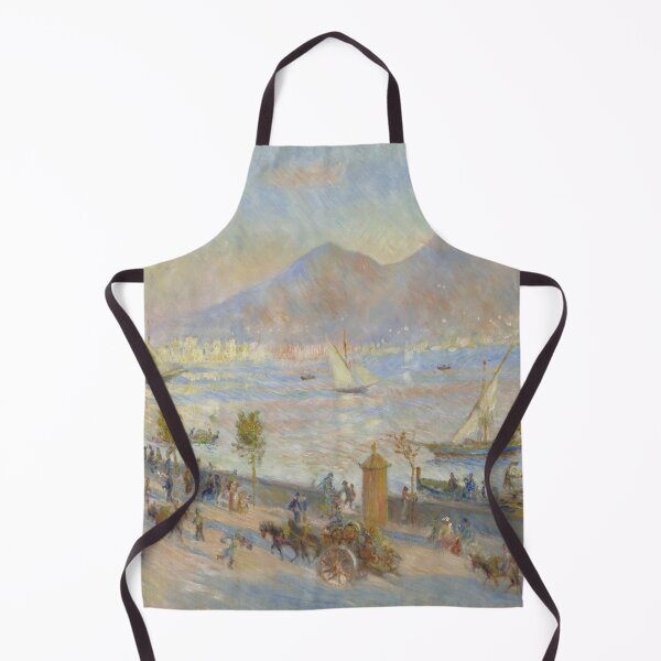Item preview, Bay of Naples Evening by Pierre-Auguste Renoir: Impressionist Coastal Poster designed and sold by artofuniverse.