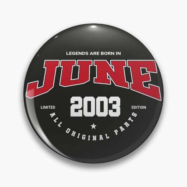 Item preview, June legends 2003 designed and sold by HB Shirts.