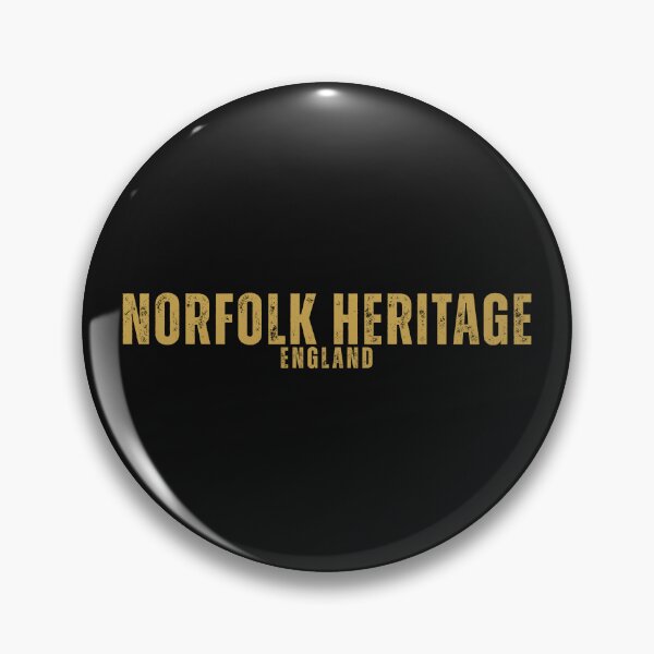 Item preview, Norfolk Heritage England Vintage Typography Pride Design designed and sold by NorfolkLegendsandIcons.