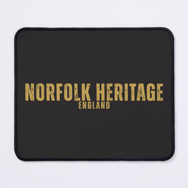 Item preview, Norfolk Heritage England Vintage Typography Pride Design designed and sold by NorfolkLegendsandIcons.