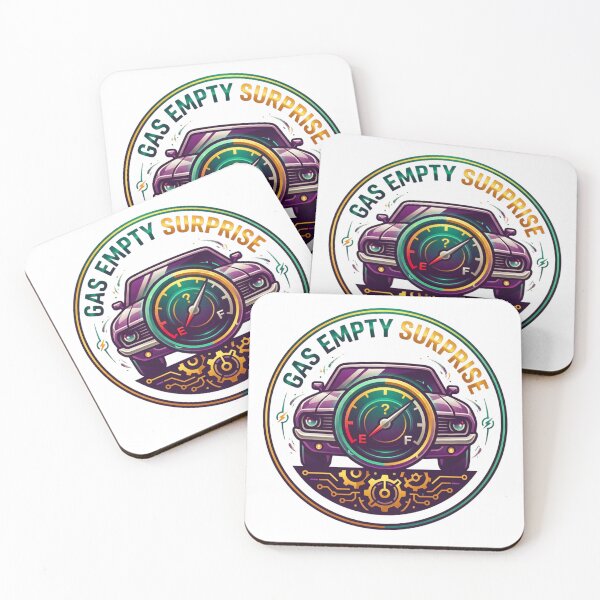 Item preview, Gas Empty Surprise: Judgmental Fuel Gauge and Mystery Gear Logo designed and sold by RDproject.