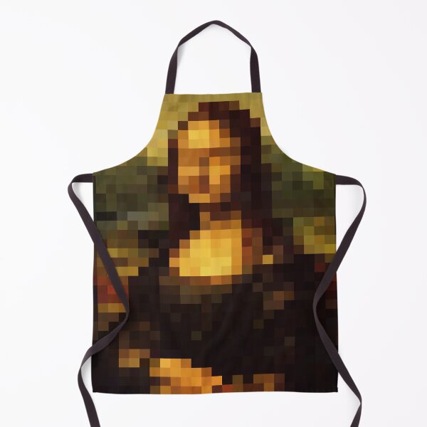 Item preview, Mona Lisa Pixel Art – Optical Illusion designed and sold by xam.