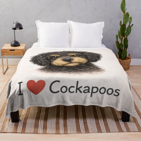Item preview, Cockapoo I Love Cockapoos Black and Tan Cockapoo Dog Lover Gift designed and sold by Cockapoo Society.