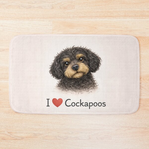 Item preview, Cockapoo I Love Cockapoos Black and Tan Cockapoo Dog Lover Gift designed and sold by Cockapoo Society.